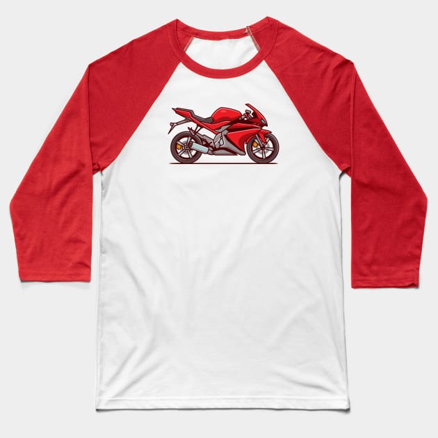 Sport Bike Motorcycle Baseball T-Shirt by Catalyst Labs